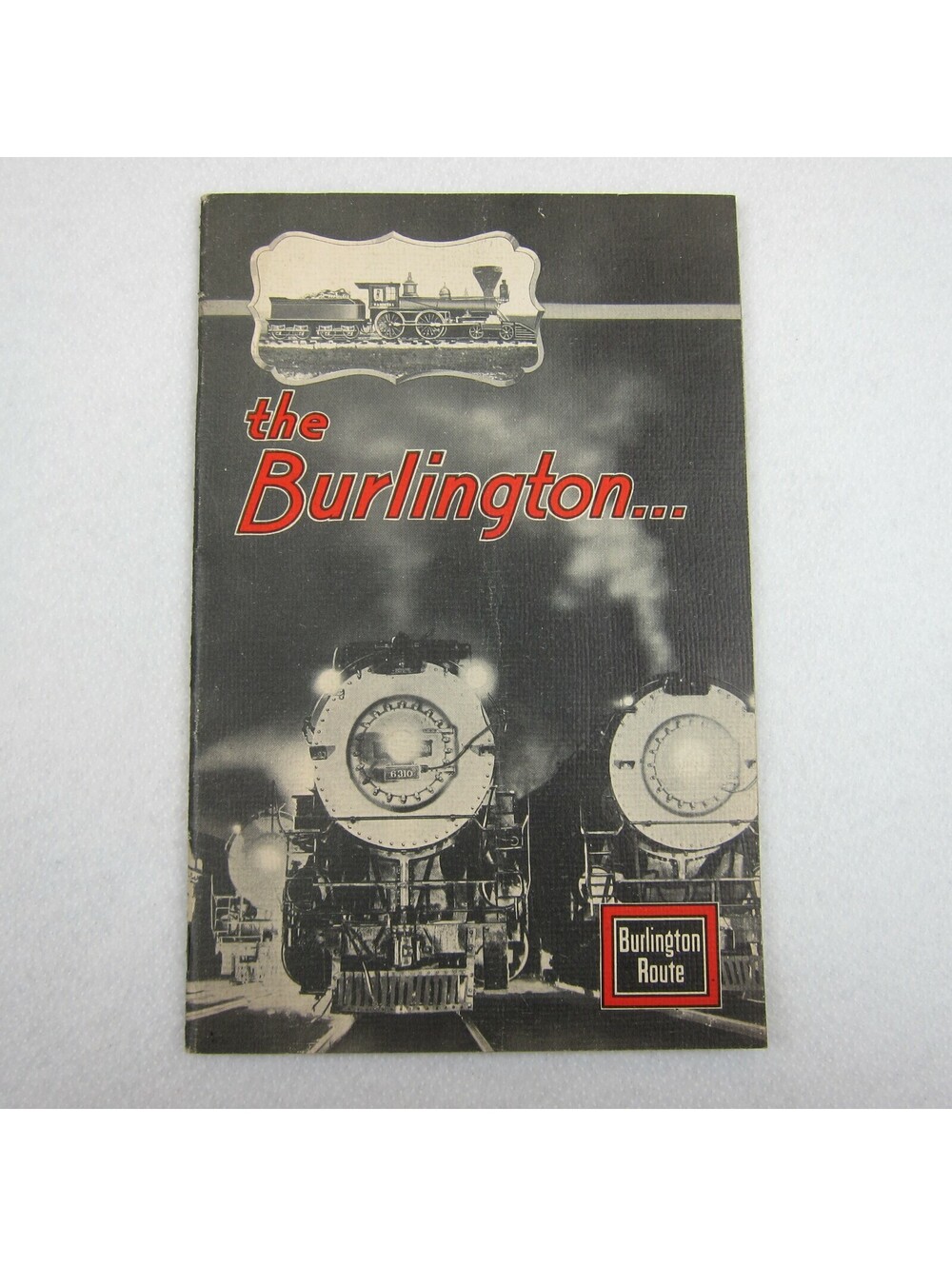 Vintage 1933 Chicago World's Fair Burlington Route Railroad Souvenir Brochure